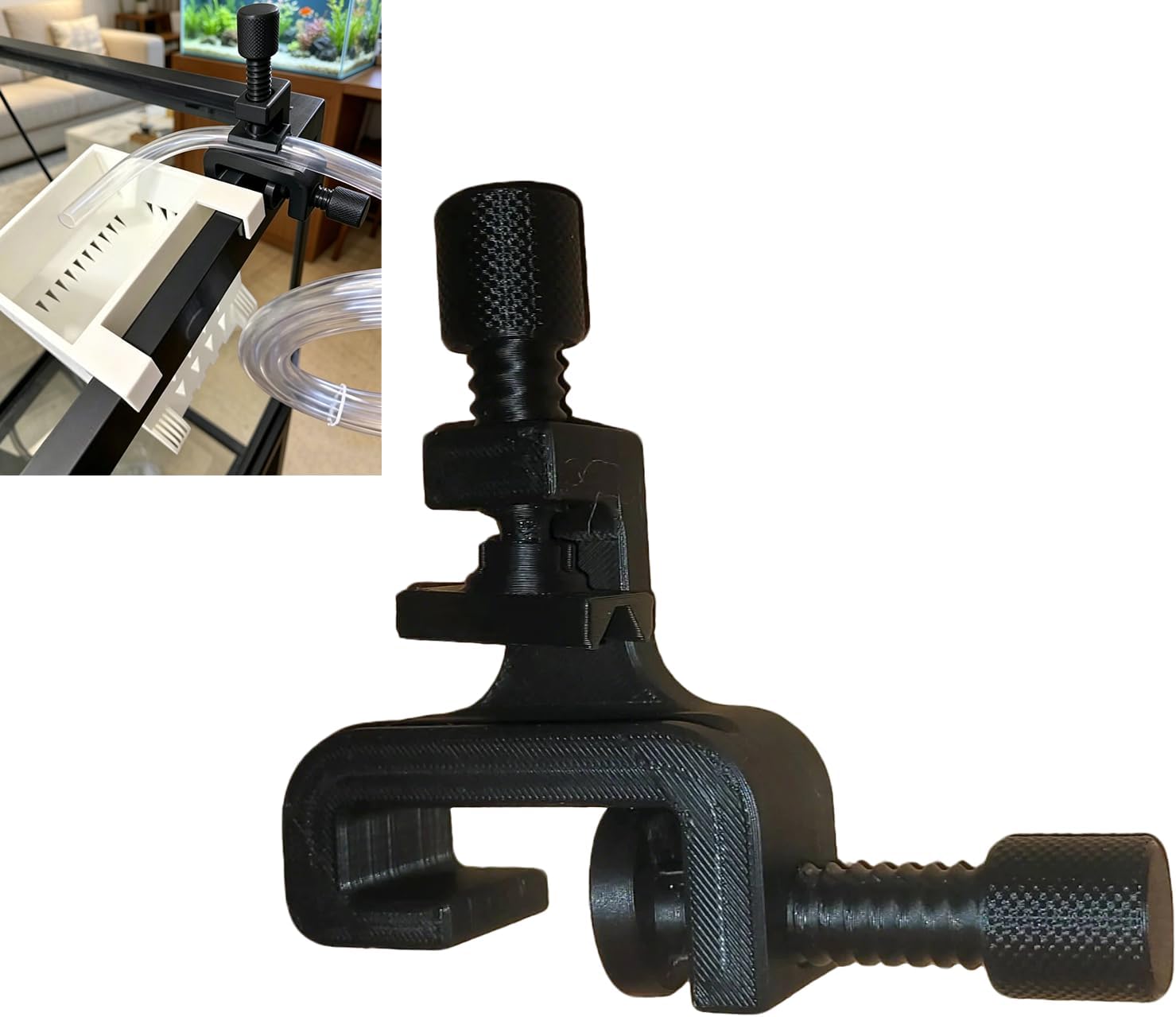 Plastic Pipe Clip - Крепление для шланга, фиксатор для аквариумной