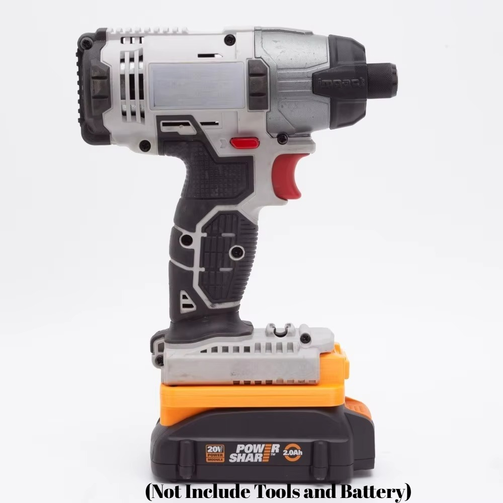Black+Decker Tool 20V Max - Адаптер-переходник для аккумулятора Worx 20 В