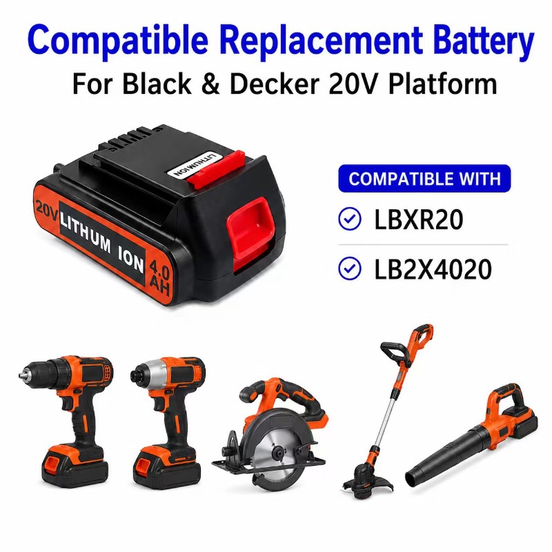 Аккумуляторная батарея BL2018  – обзор и цена Black+Decker Tool 20V Max
