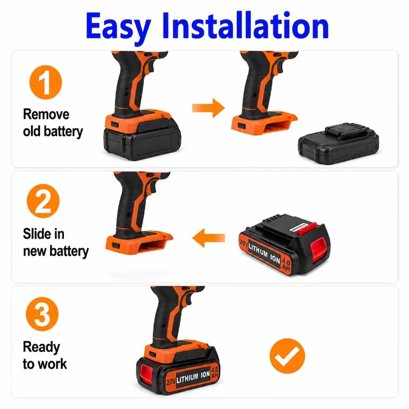Аккумуляторная батарея BL2018  – обзор и цена Black+Decker Tool 20V Max
