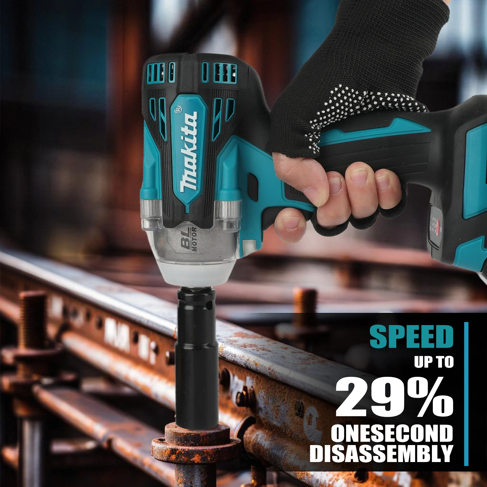 Аккумуляторный ударный гайкове – обзор и цена Makita Drill Dtw300